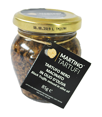 Macinato di tartufo nero in olio d’oliva