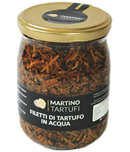 Filetti di tartufo in acqua