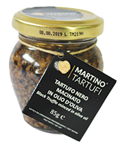 Black truffle minced in olive oil