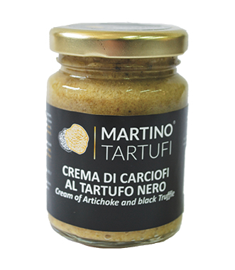 Crema di carciofi al tartufo nero